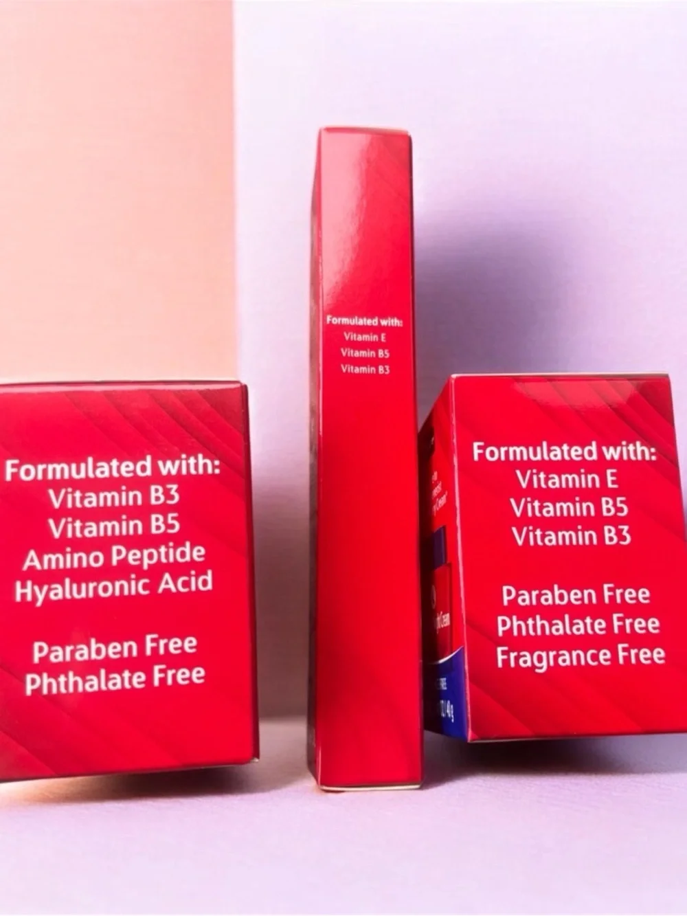 Revitalizing Hydrating Eye Serum & Cream Set - Red